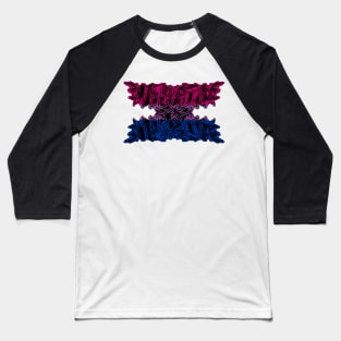 Negative Øhio Logo - Brutal Bi Logo Baseball T-Shirt